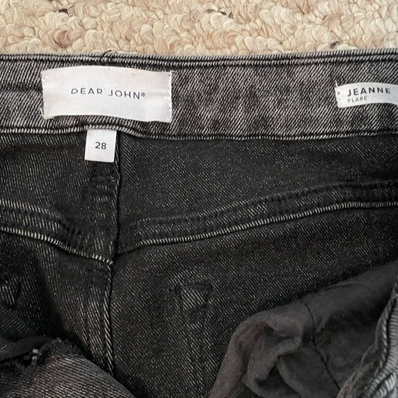 Dear John Jeanne Flare cropped jeans 28/6 EUC - Picture 7 of 9